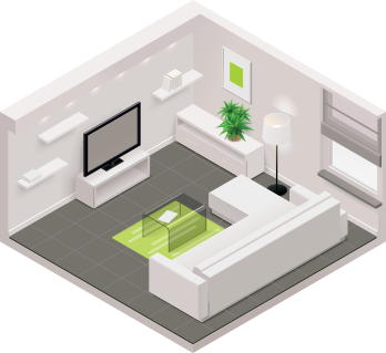 living room 3d model