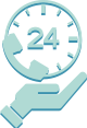 twenty-four seven support