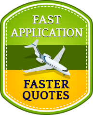 Fast Application Faster quotes badge