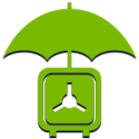 umbrella-over-safe-icon umbrella over safe