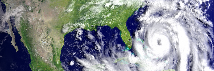 hurricane matthew off the coast of florida