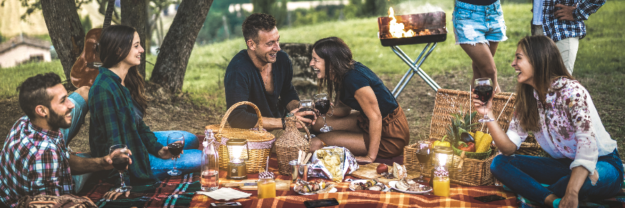 outdoor picnic party