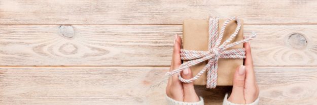 Gift Insurance Recycled paper gift box